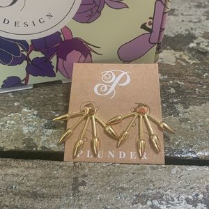 Plunder May 2021 Posse Earrings Jacket new